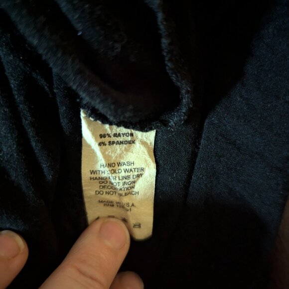 Large Vanilla Sugar Swoop Neck Tank Top - Picture 4 of 4